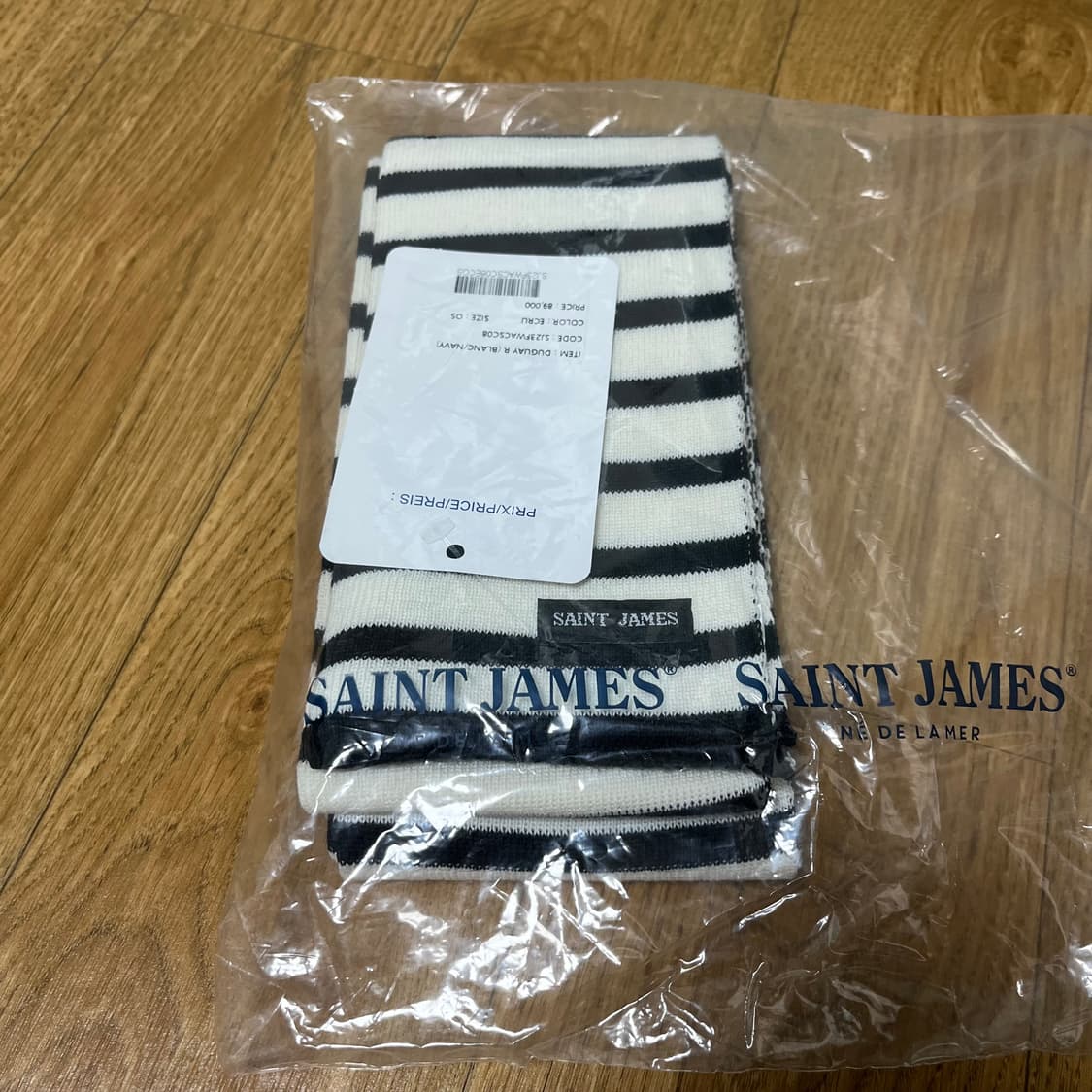 새상품 세인트제임스 듀가이 머플러 스트라이프 목도리 상품이미지4