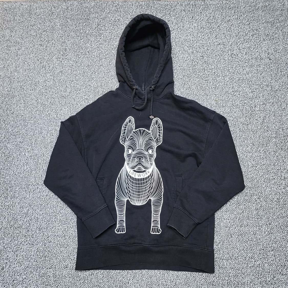 [M] 라이프워크 오버핏 후드티 상품이미지1