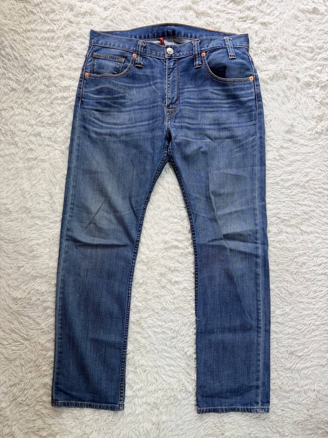 리바이스(Levi's) 504 레귤러 스트레이트 핏 데님 팬츠 상품이미지3