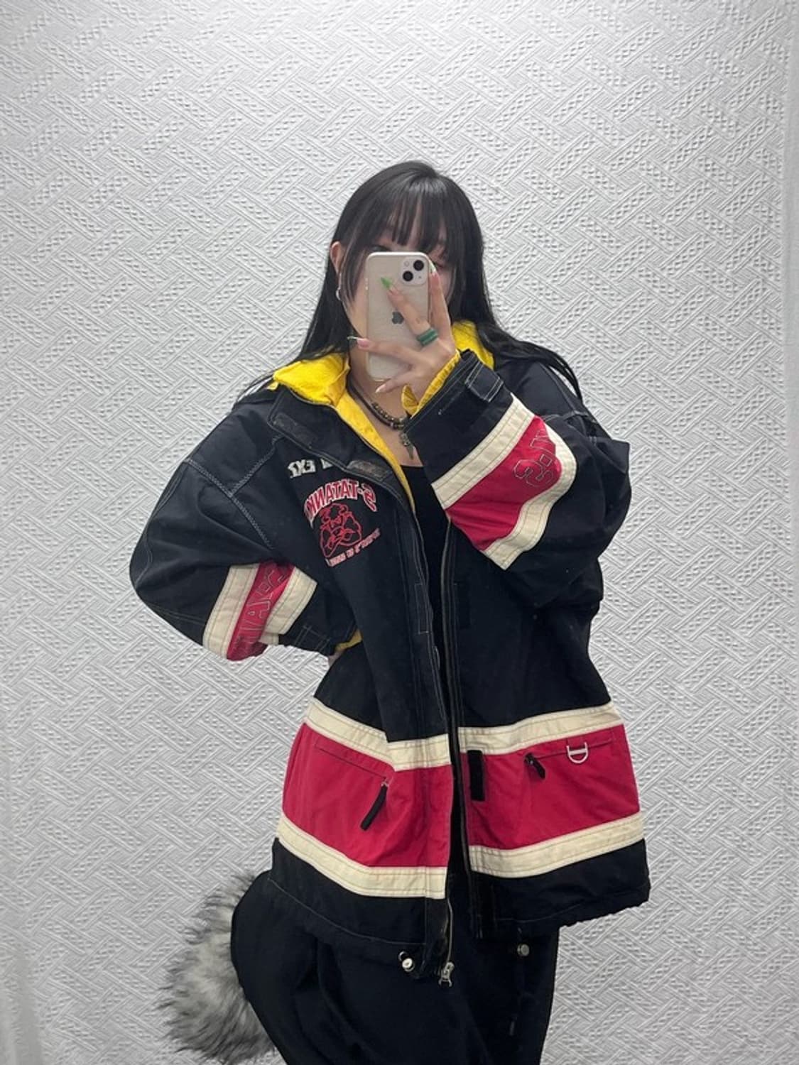 재팬 빈티지 올드스쿨 키치 스트릿 스노우 자켓 110 C08923 상품이미지1
