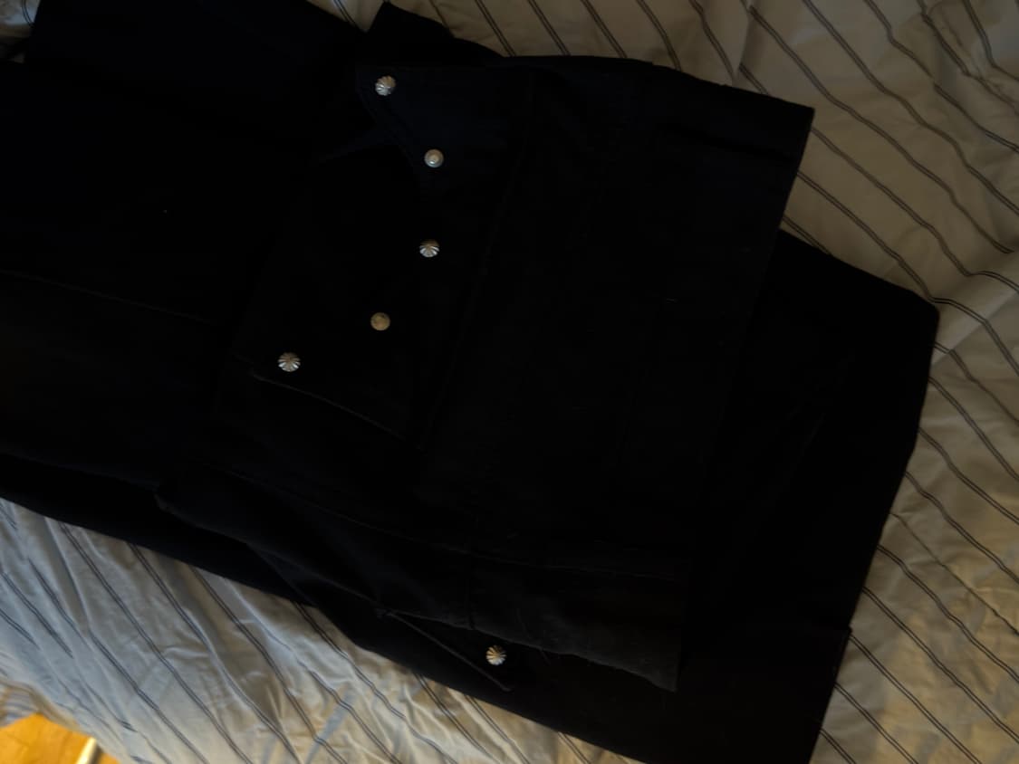 Aakam 아캄 스터드 블랙진 상품이미지5