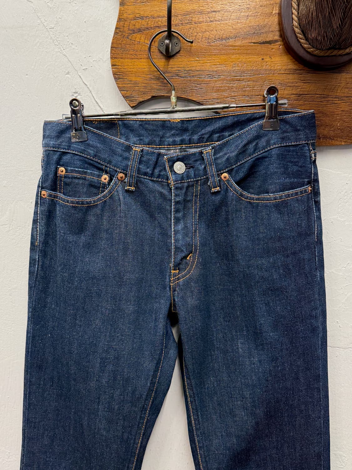 00s Japan Levi’s W521 Slim Straight Deni 상품이미지6
