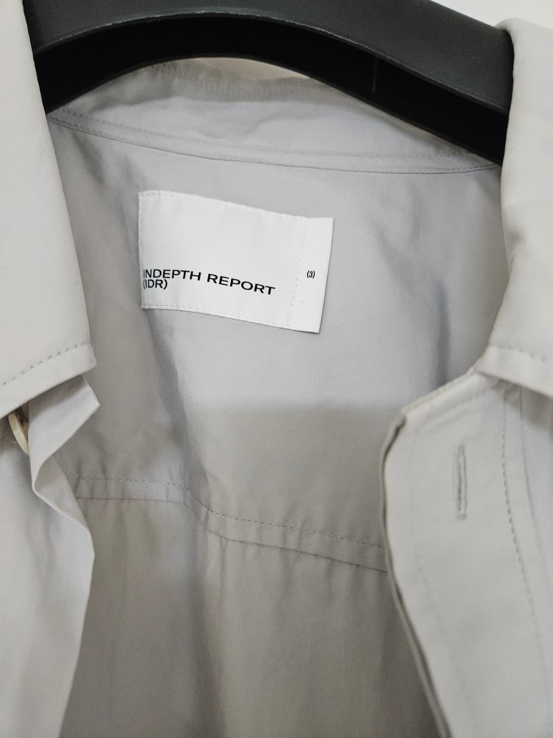 인뎁스리포트 incision 스트링 셔츠 상품이미지2