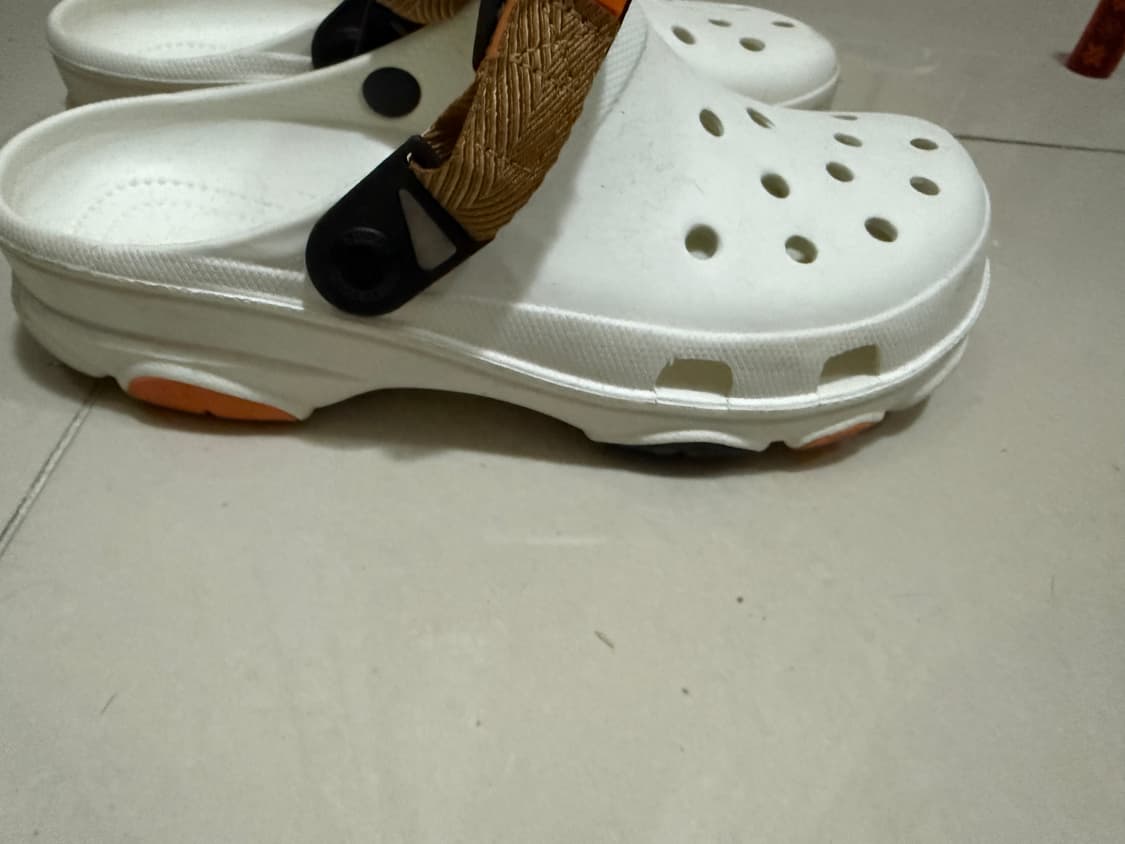 크록스 올터레인 클로그 화이트 M7 W9 260 상품이미지3