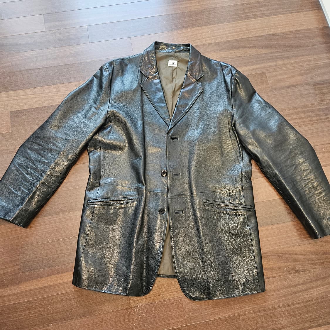 cp 컴퍼니 가죽코트 상품이미지1