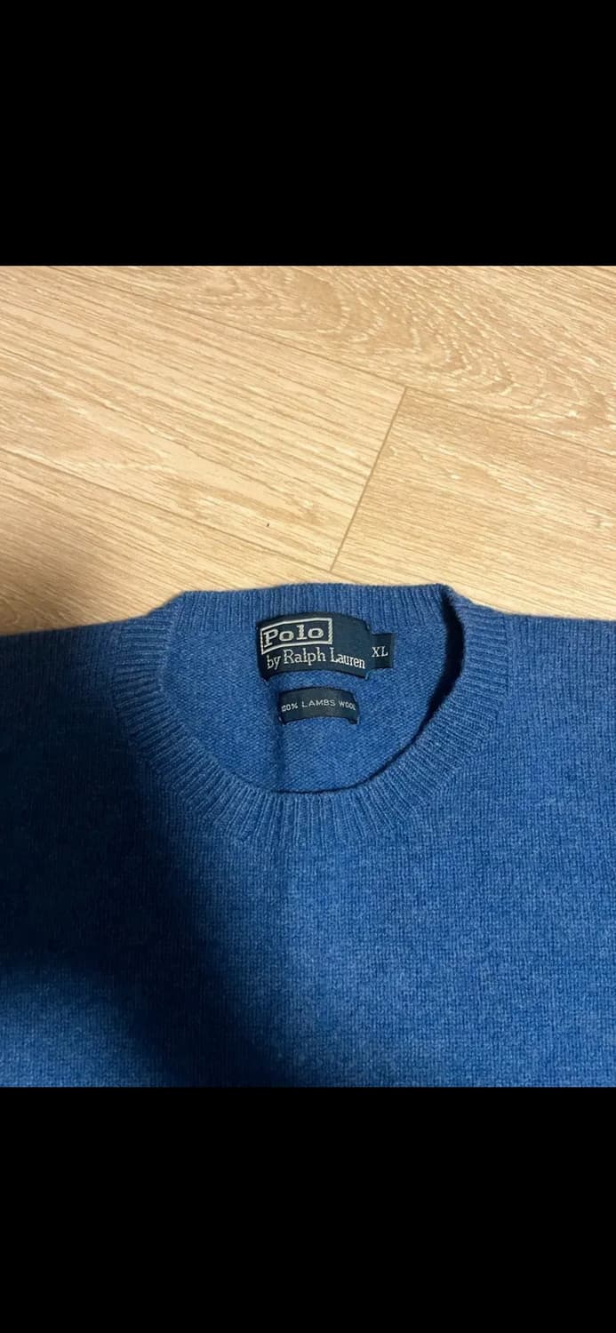 폴로 랄프로렌 램스울니트 블루 상품이미지2