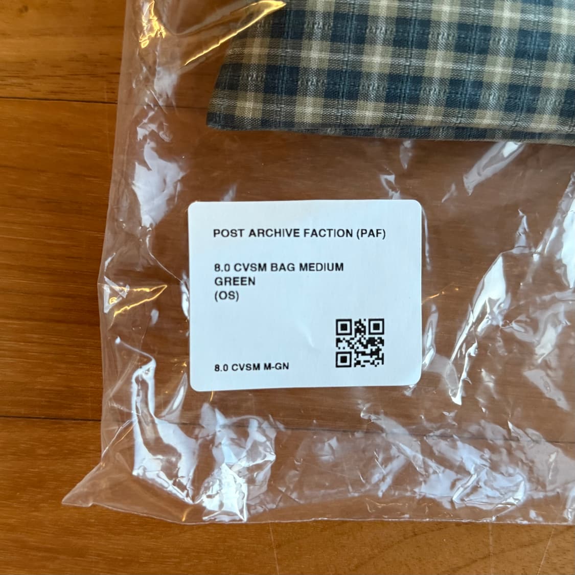 PAF 8.0 CVSM 백 미디움 그린 상품이미지2