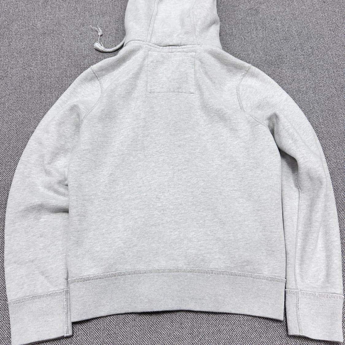 아베크롬비 멜란지그레이 버튼업 후드집업(M) 상품이미지6