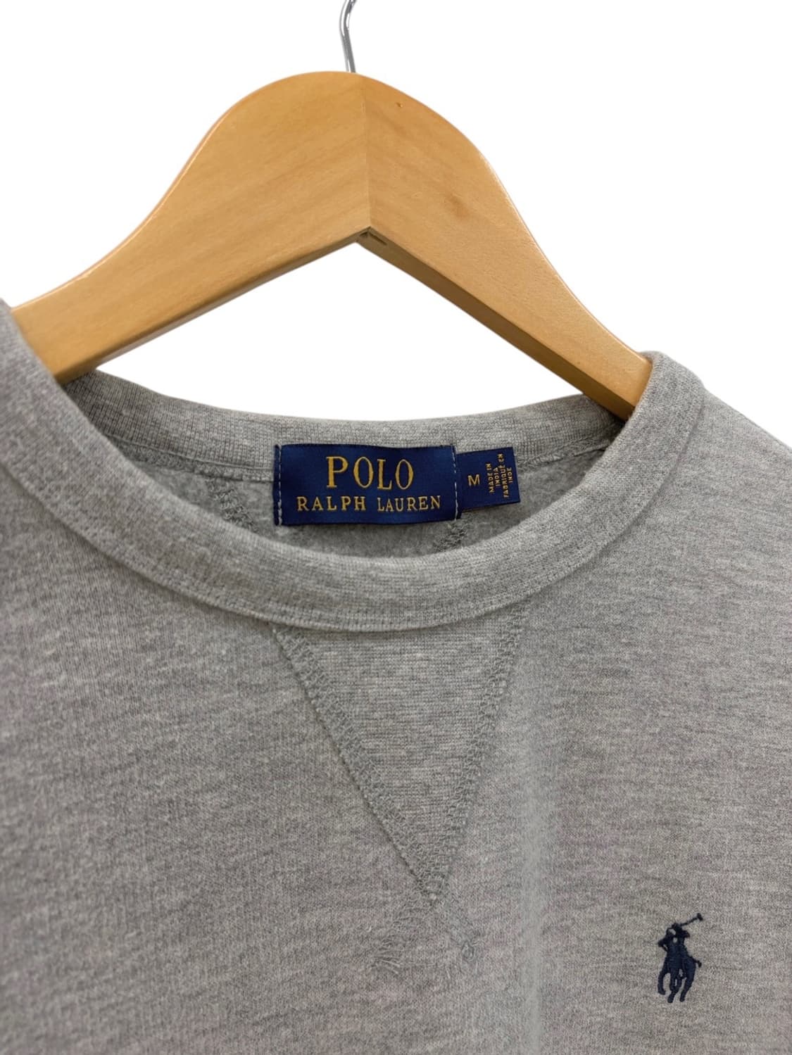폴로 스웻셔츠 맨투맨 그레이 (M/국내95~100) 상품이미지3