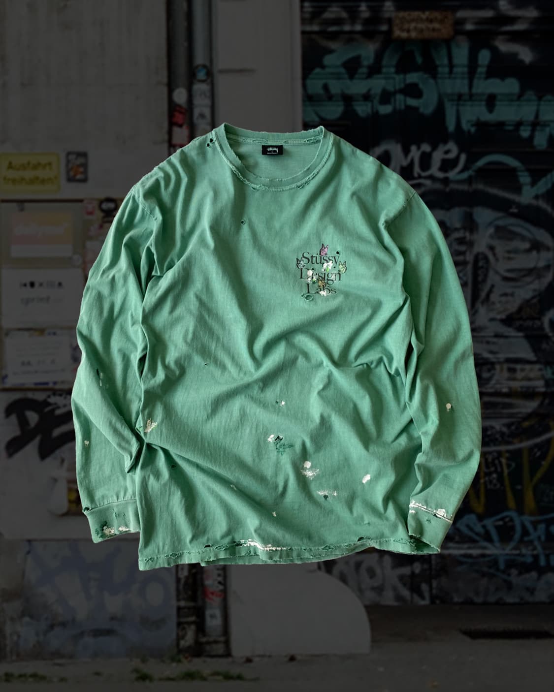 스투시 디스트로이드 페인팅 롱슬리브 상품이미지1