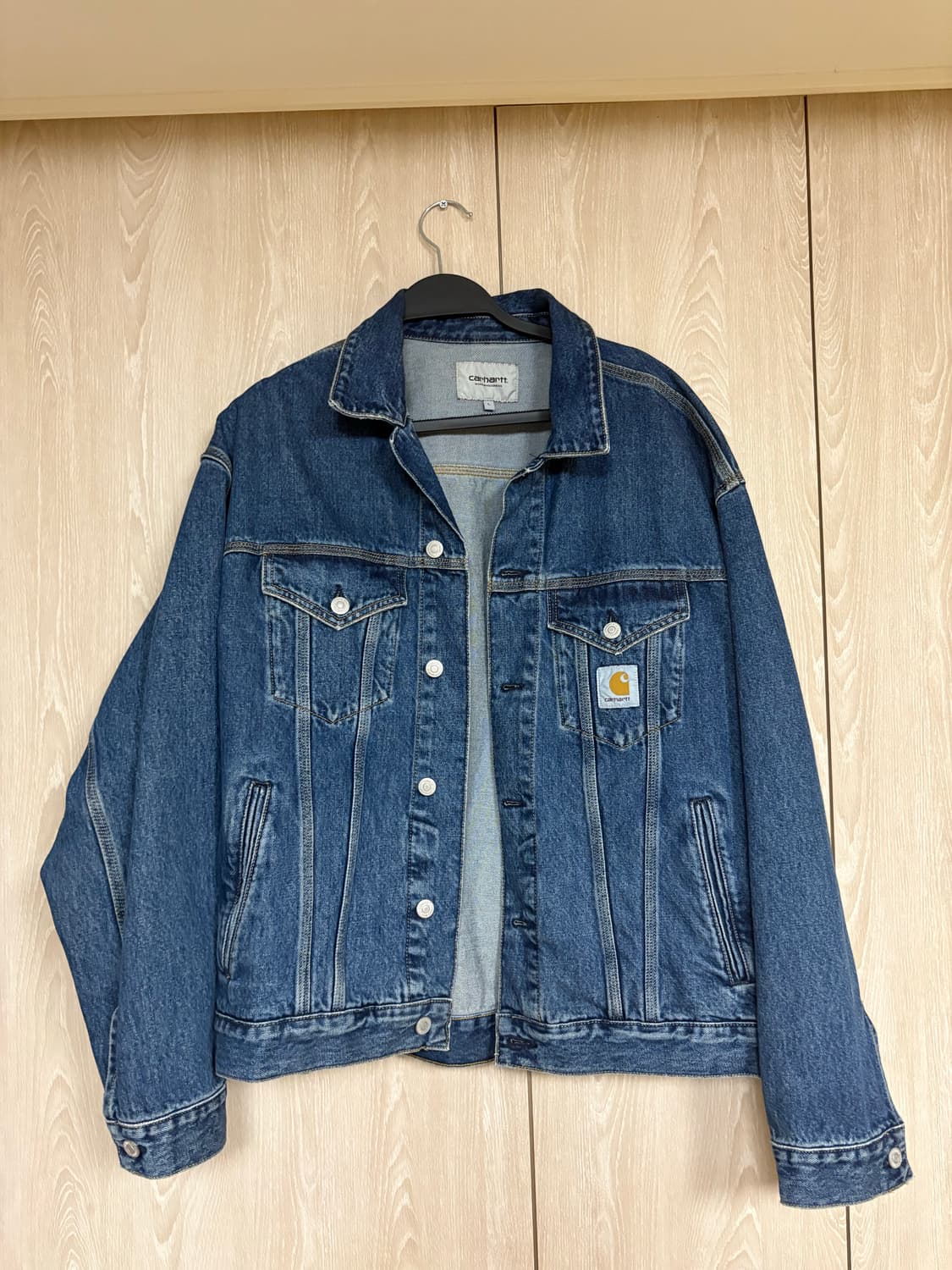 칼하트 헬스톤 데님 자켓 L 상품이미지1