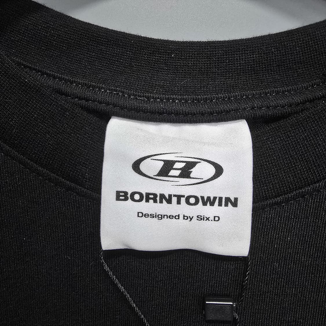 새제품)본투윈(BORNTOWIN) 프로틴 그래픽 오버핏 반팔티 F 상품이미지5