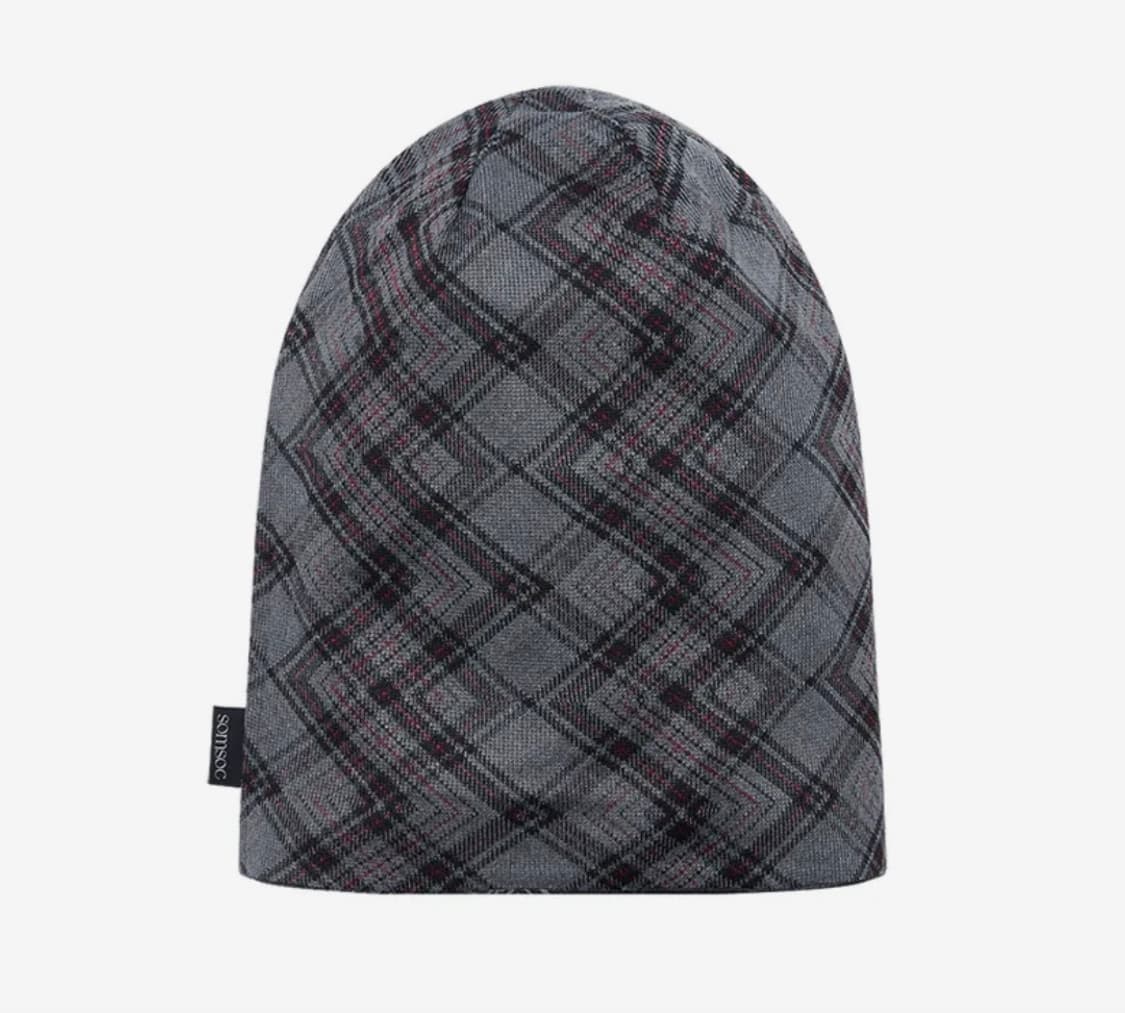 솜속 atelier contrast beanie charcoal 상품이미지4
