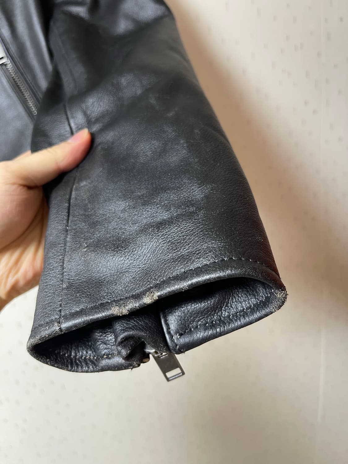 자라 정품 소가죽 자켓  상품이미지6