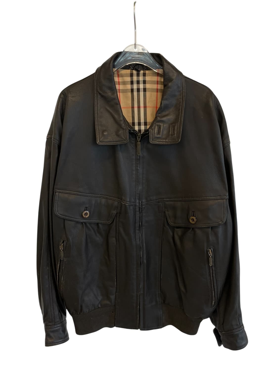 Burberry leather jacket 상품이미지1