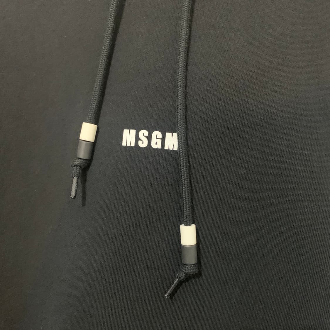 M MSGM 로고 테슬 수술 후드 반팔 원피스 상품이미지5