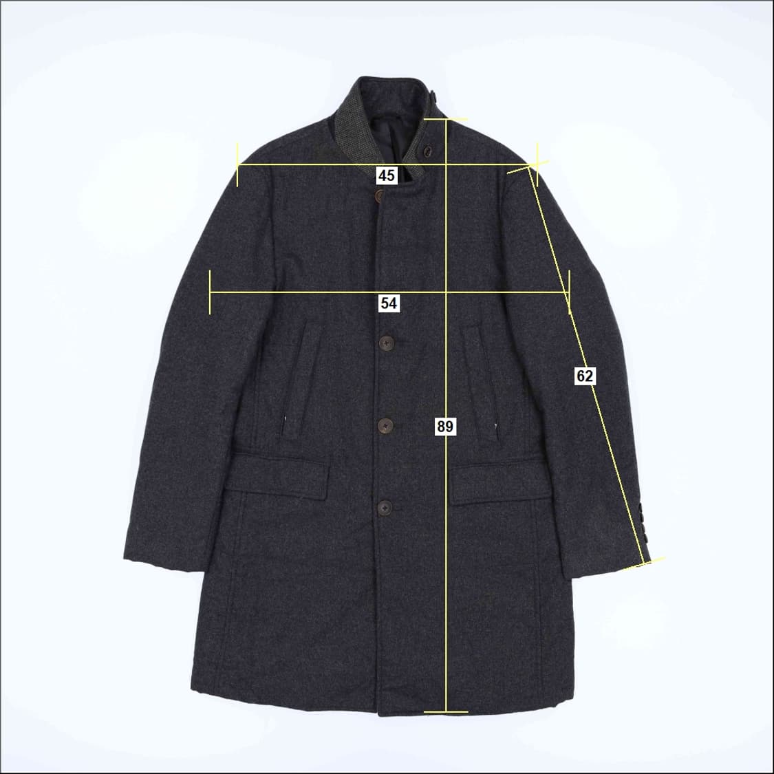 [100] 시리즈 베노 모 울 패딩 코트 자켓 N6887 상품이미지9