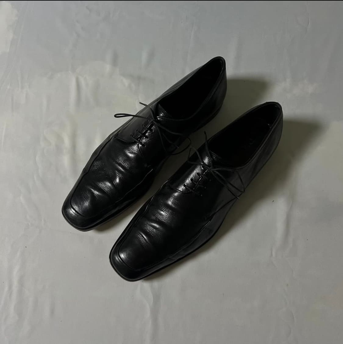 prada semi square toe derby shoe 상품이미지1
