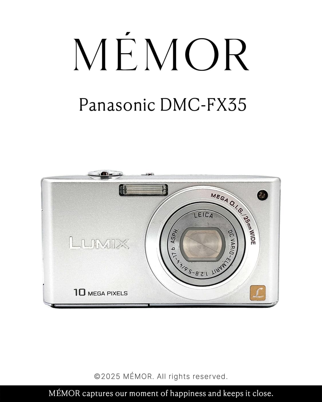 라이카렌즈 탑재🤍Panasonic DMC-FX35 파나소닉 디카 카메라 상품이미지1