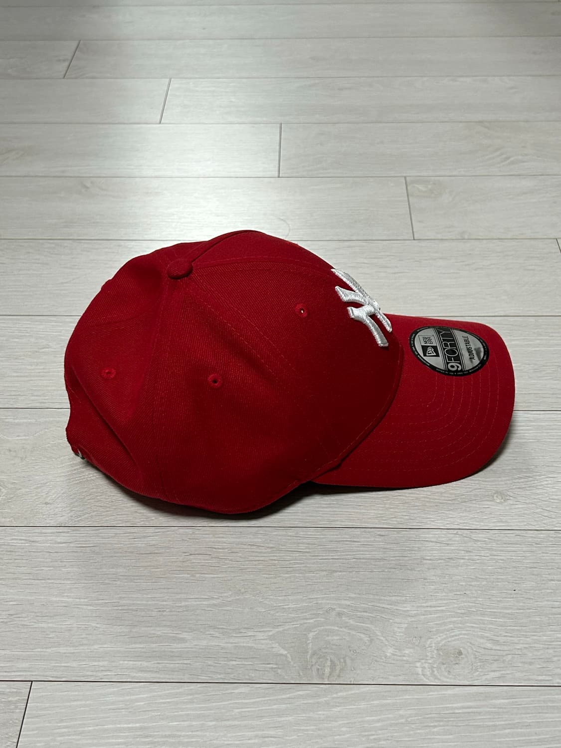 뉴에라 9FORTY 뉴욕 양키스 스칼렛 레드 상품이미지3