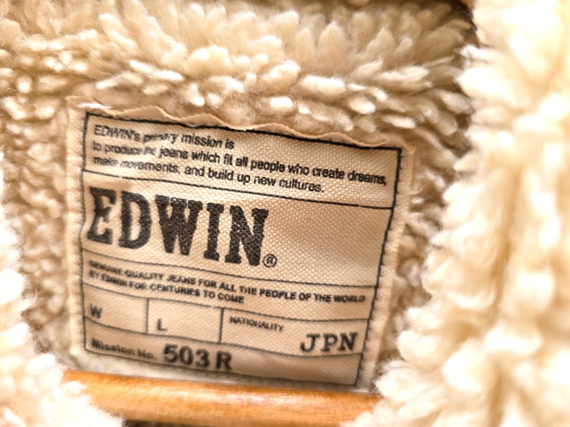 에드윈 503r 세르파 자켓 상품이미지4