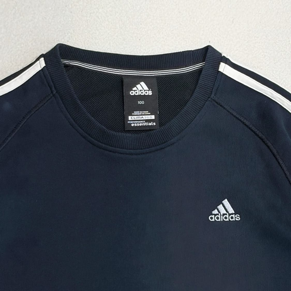 ADIDAS 3 스트라이프 맨투맨 100 상품이미지3