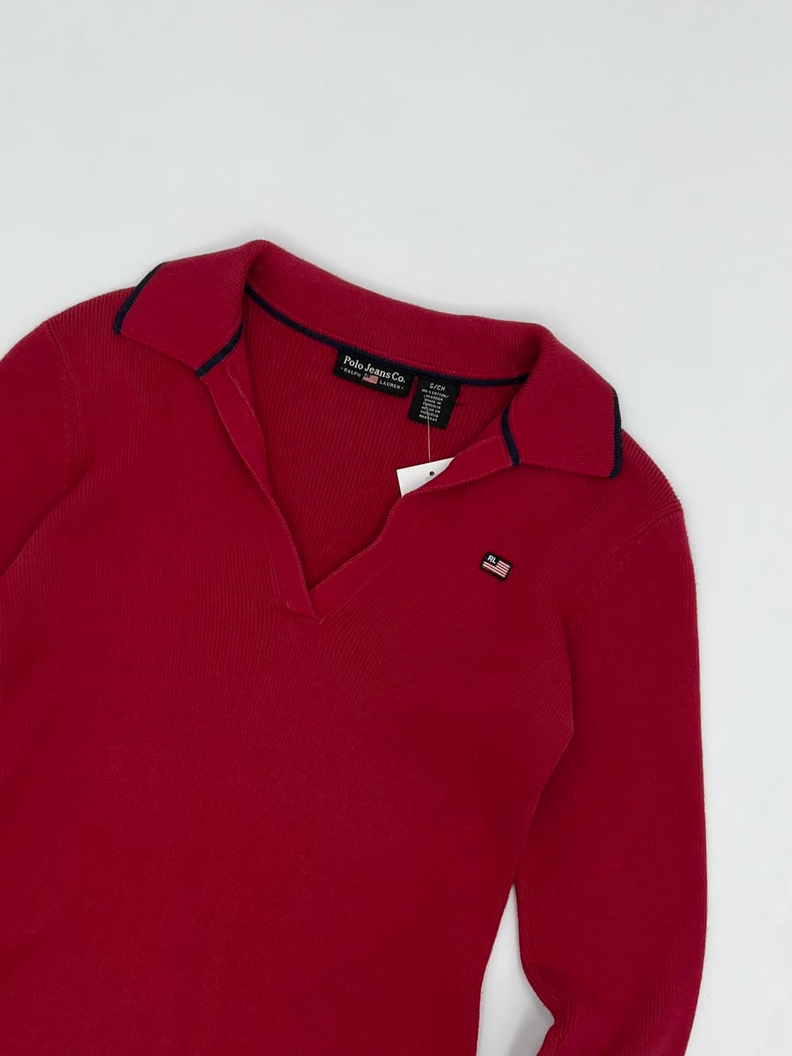 폴로 진스 브이넥 니트  상품이미지2