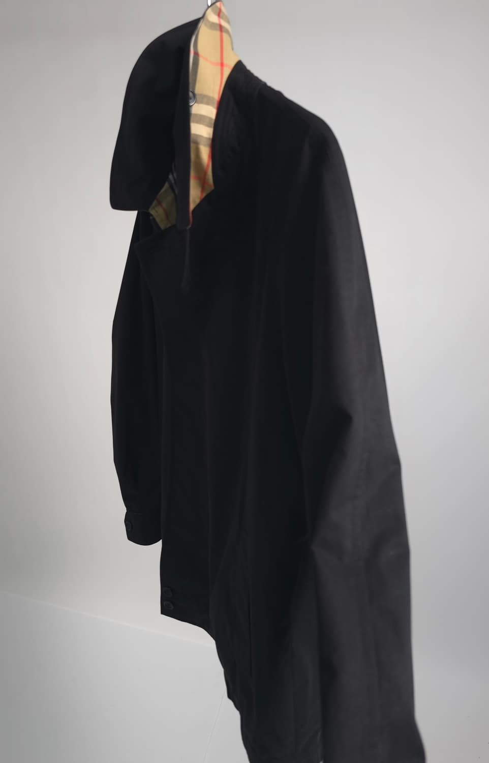 버버리 런던 정품 블랙 블루종 자켓 바람막이 해링턴 점퍼 105 110 상품이미지3