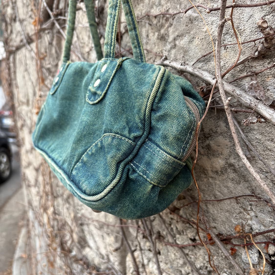 빈티지 y2k 데님 모리 숄더백 상품이미지4