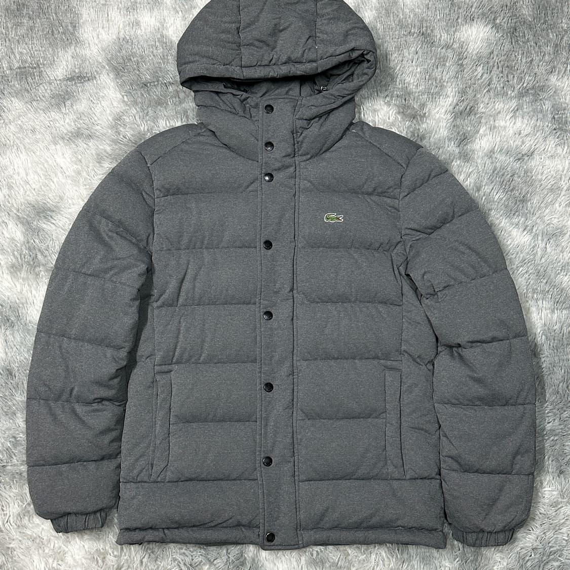 라코스테 구스다운 후드 패딩 L 상품이미지1