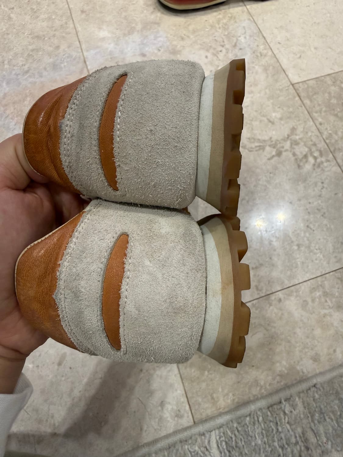 spalwart 스파워트 마라톤 스니커즈 아이보리/회색 43 상품이미지4