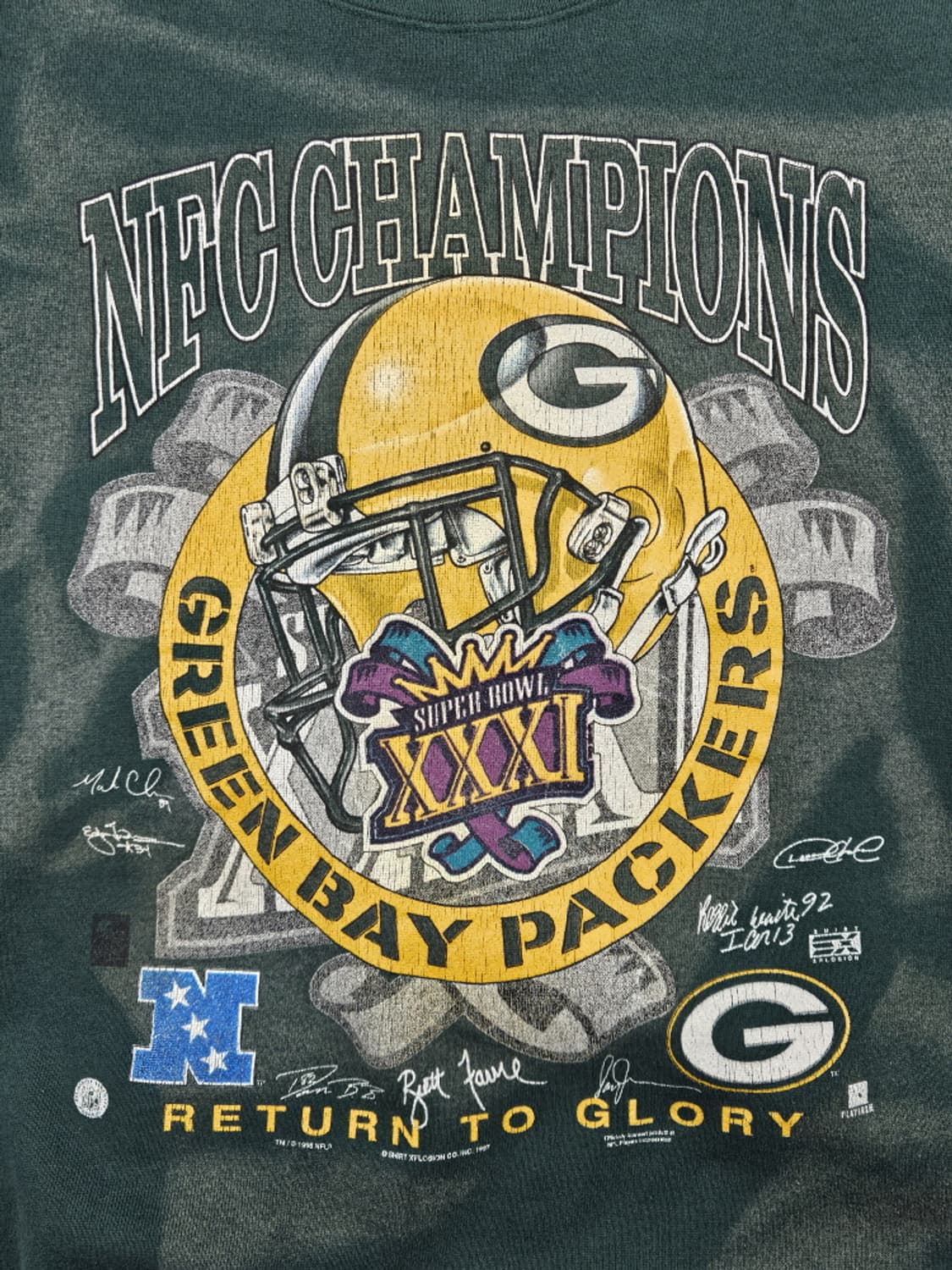 90's USA 델타 다잉워시드커스텀 맨투맨 ( 2XL ) / 10138 상품이미지9