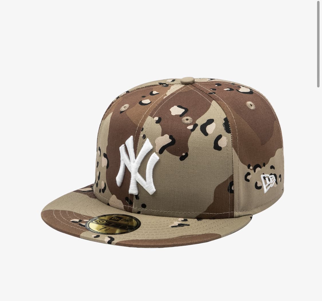MLB 뉴욕 양키스 베이직 피티드캡 식스데이 카모 상품이미지1