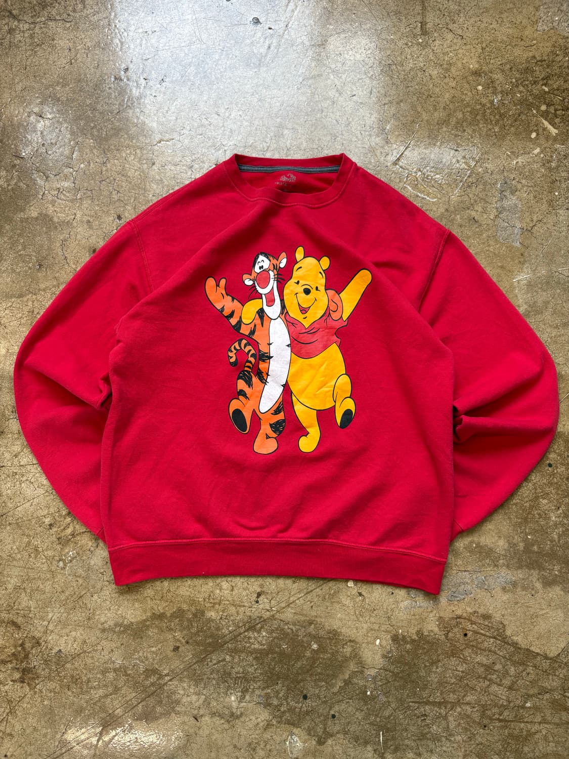 Fruit of the Loom 푸 & 티거 스웻셔츠 상품이미지1