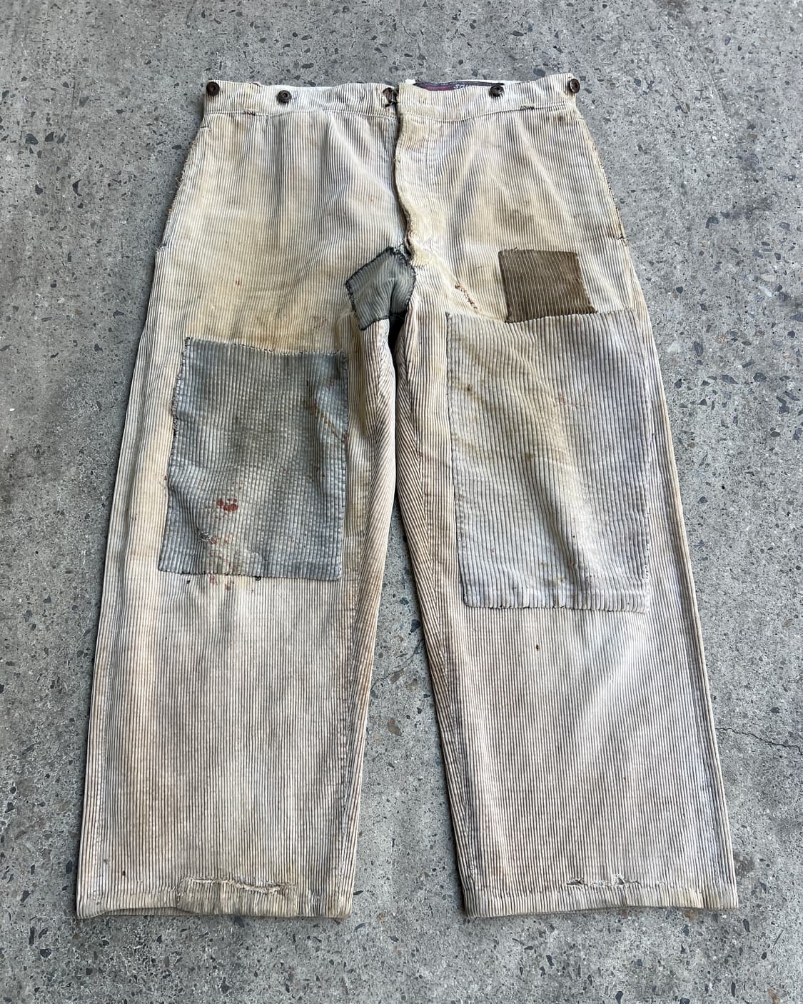 1940s Adolphe Lafont 프렌치 아돌프라퐁 코듀로이팬츠 상품이미지1