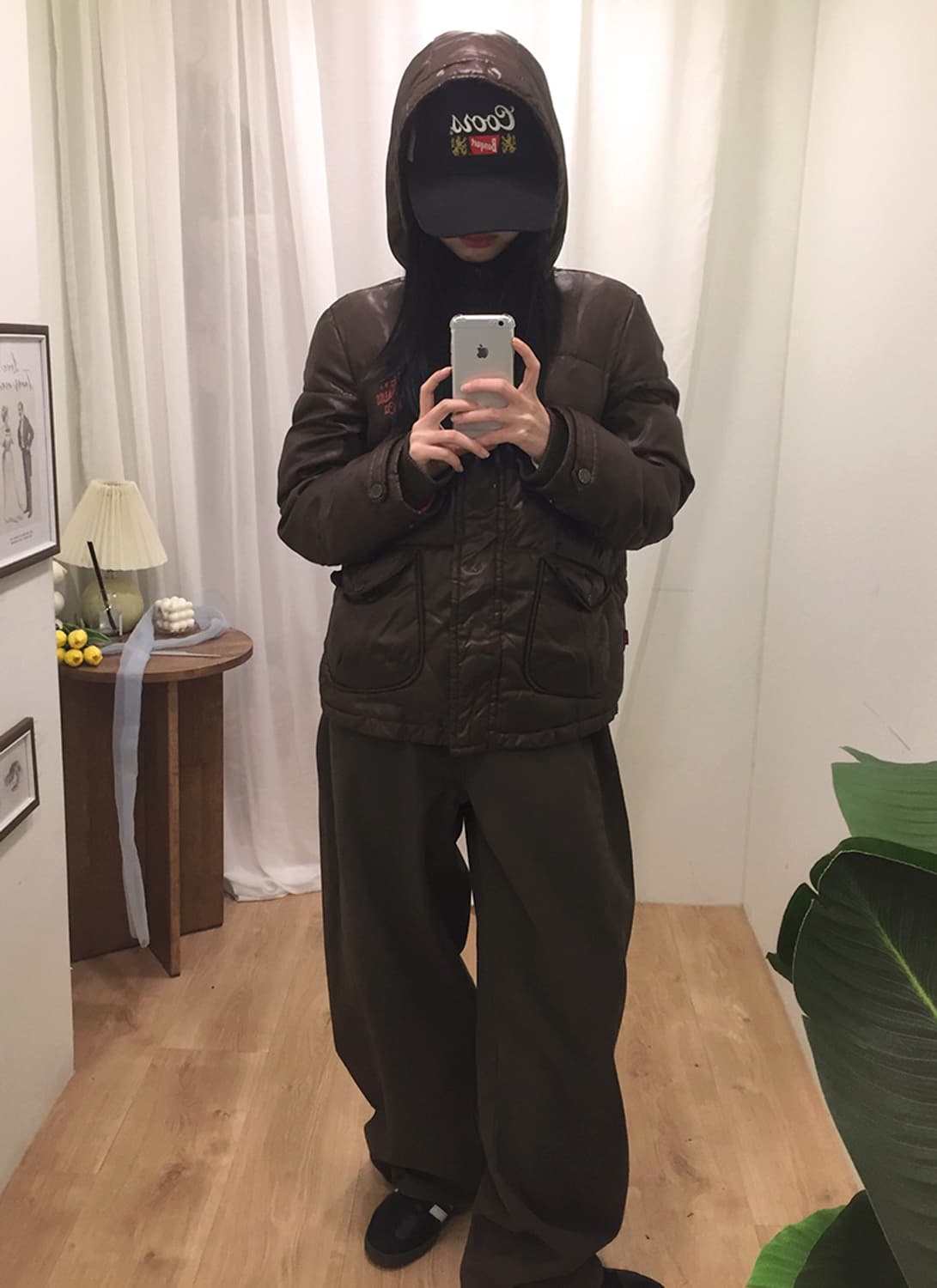 여성 리바이스 빈티지 후드패딩점퍼 95 상품이미지1