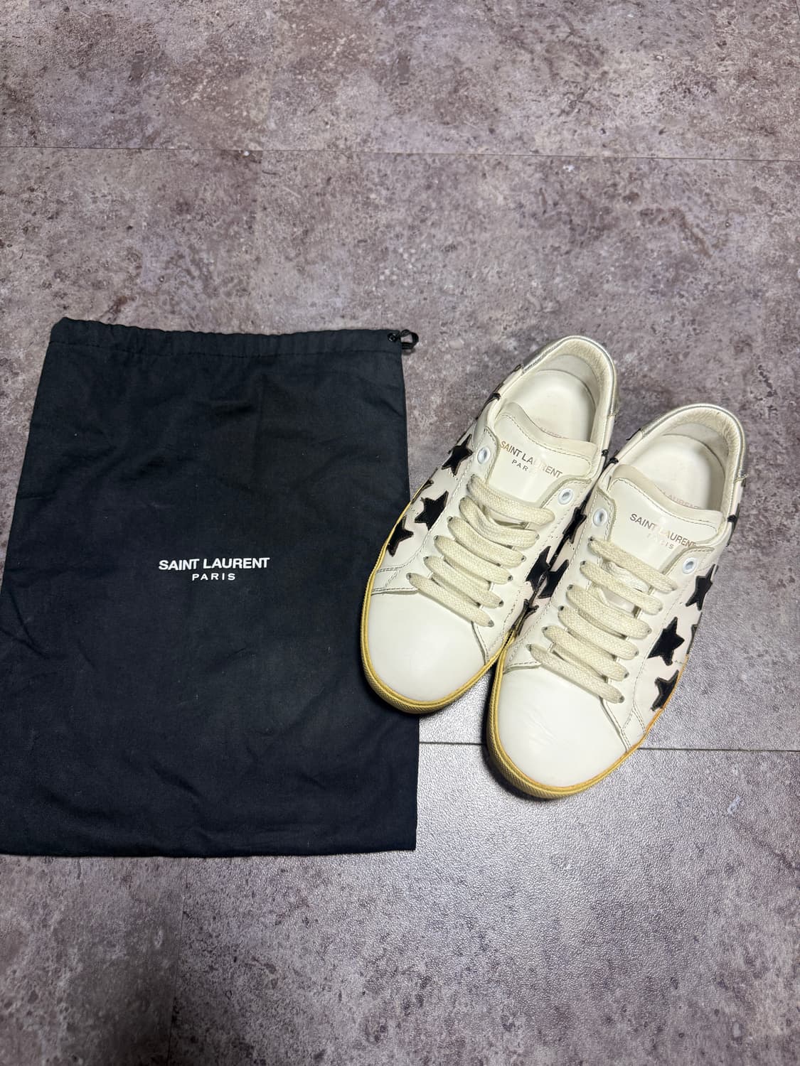 생로랑 스타 스니커즈 36 상품이미지1