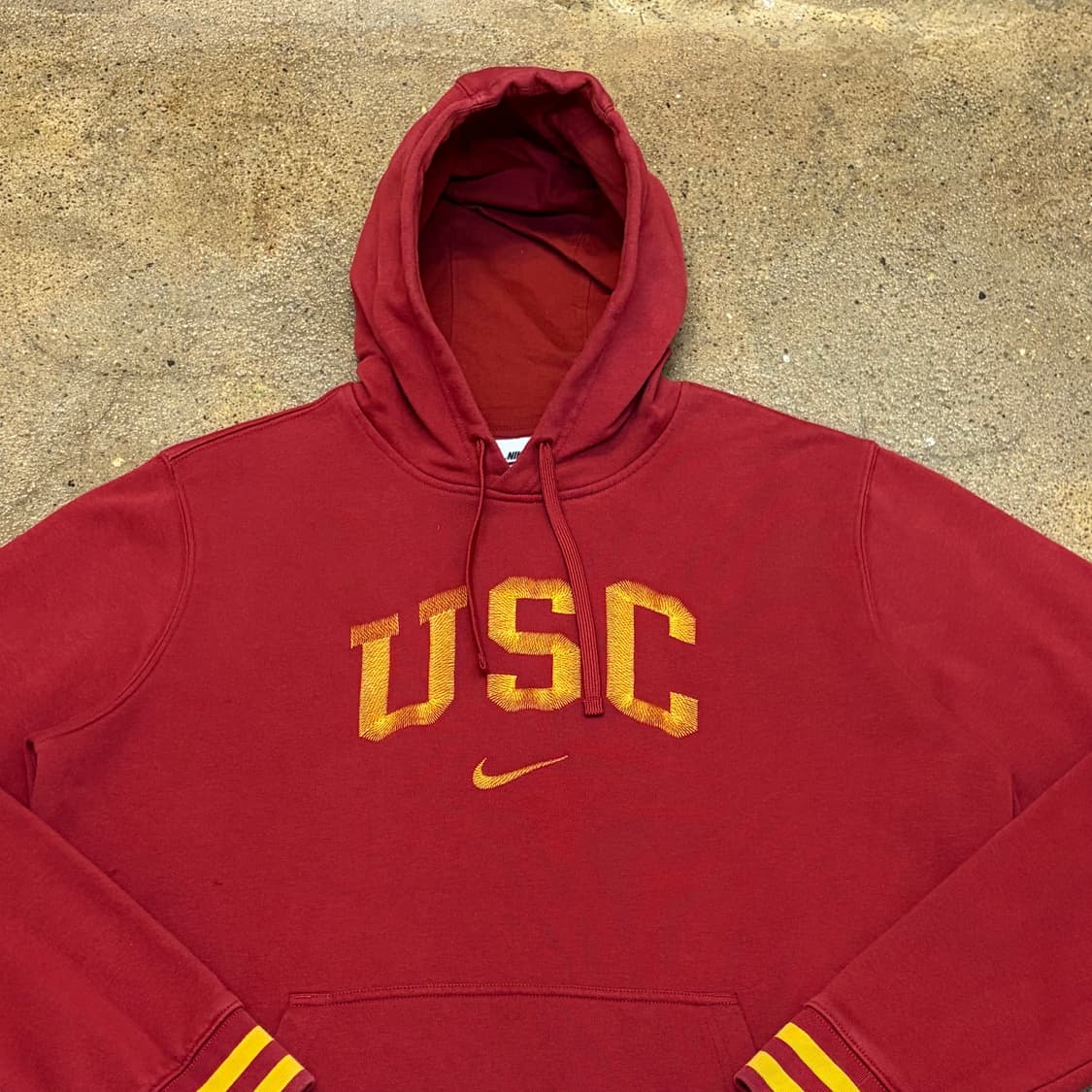 레어 USA 나이키 캘리 USC 대학 후드티 상품이미지2