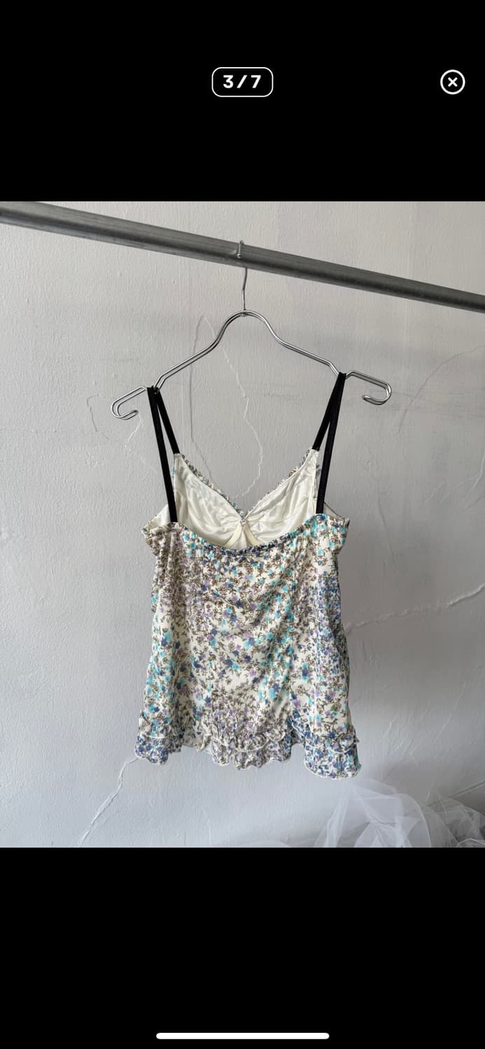Oriental floral sleeveless 상품이미지2