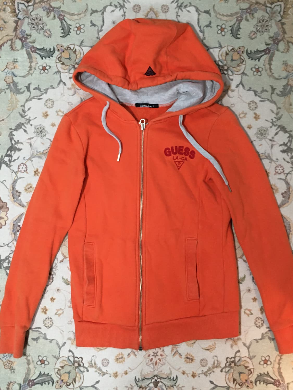 GUESS 오렌지 후드집업 상품이미지5
