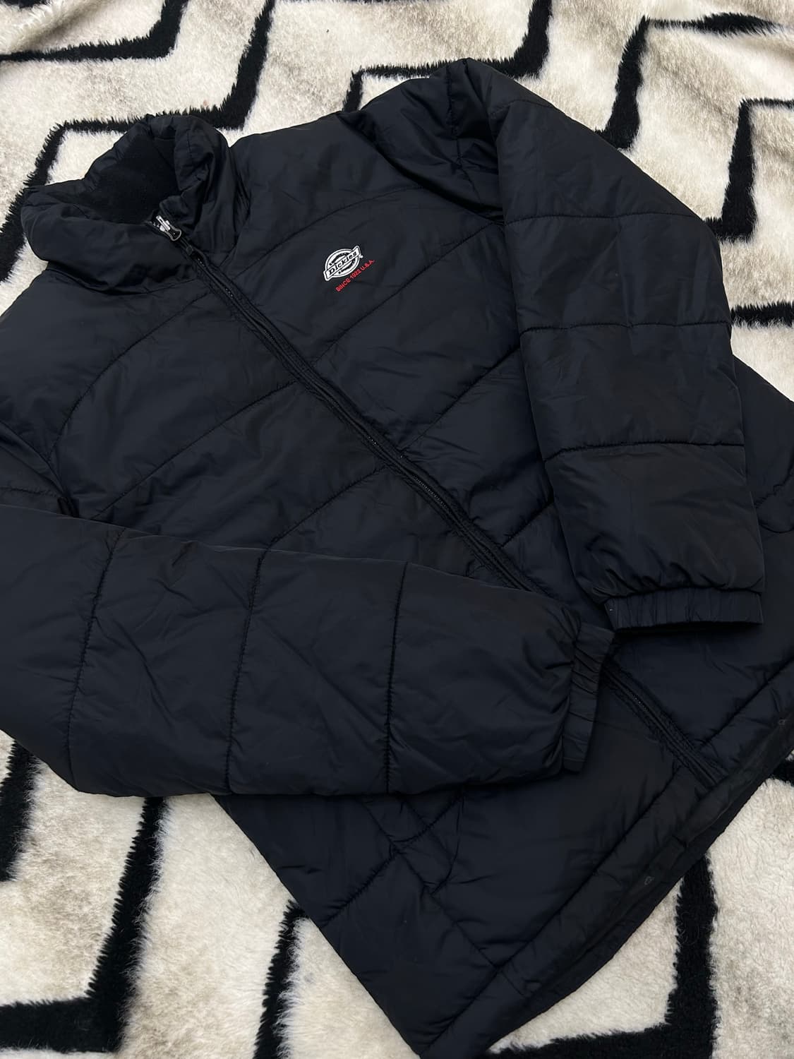 [M]디키즈 경량 패딩 자켓/블랙 상품이미지2