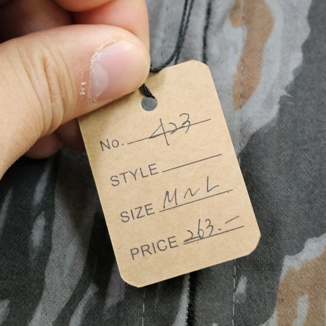 80s Ideal 팀버카모 자켓 데드스탁 M~L 상품이미지7