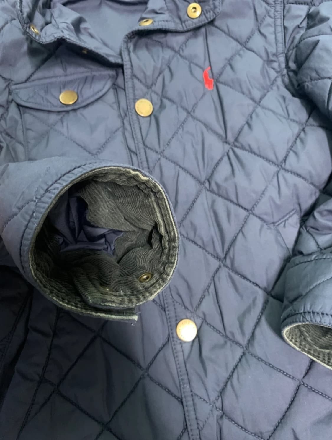 폴로 랄프로렌 퀼팅 자켓 키즈S(8세)아동용 상품이미지4