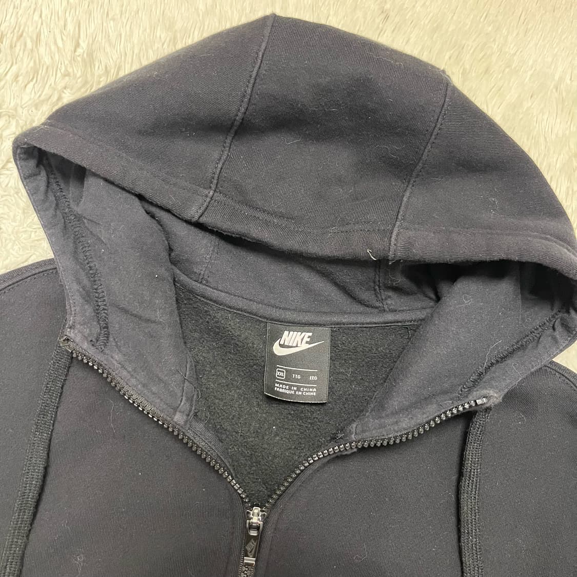 Nike Black Hood Zip-up 상품이미지6