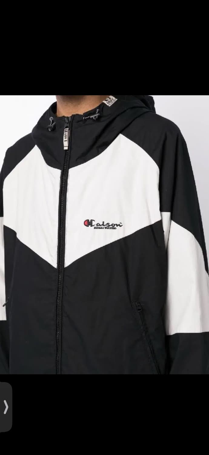 미하라야스히로 챔피언 컬러블럭 레이어 패널 후드자켓 50 상품이미지1