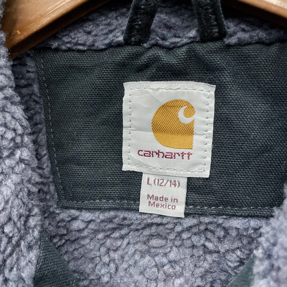 10s 칼하트 와일드 우드 쉐르파 워크 자켓 상품이미지7