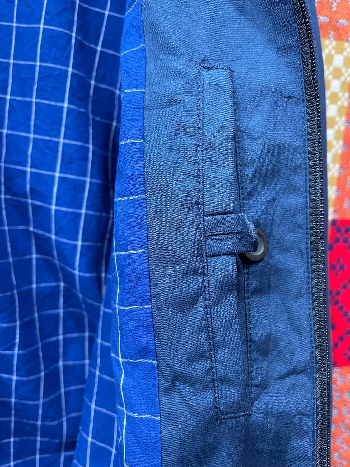 폴로 챕스 헤링턴 스윙탑 블루종 자켓 L 상품이미지5