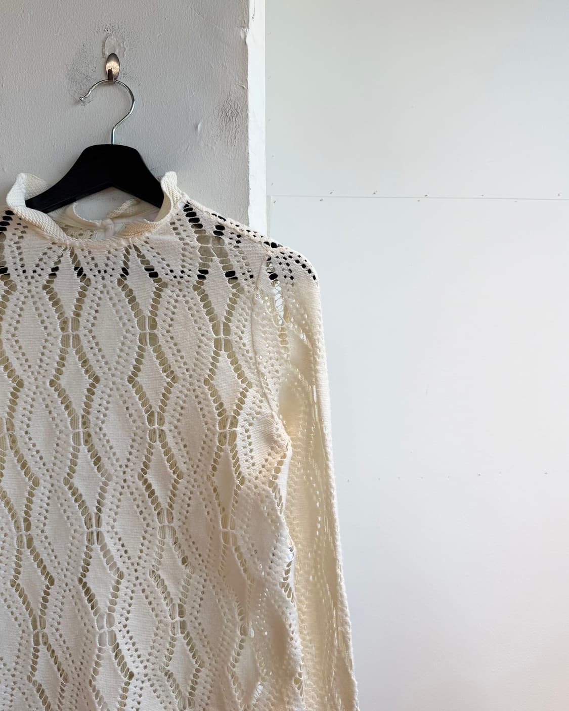 씨 바이 끌로에 아이보리 크로셰 니트  상품이미지5