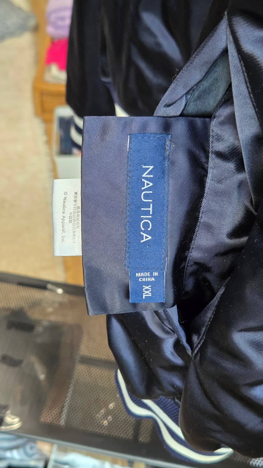 노티카 재팬 리버시블 바시티 자켓 네이비 XXL  NAUTICA JP 상품이미지4