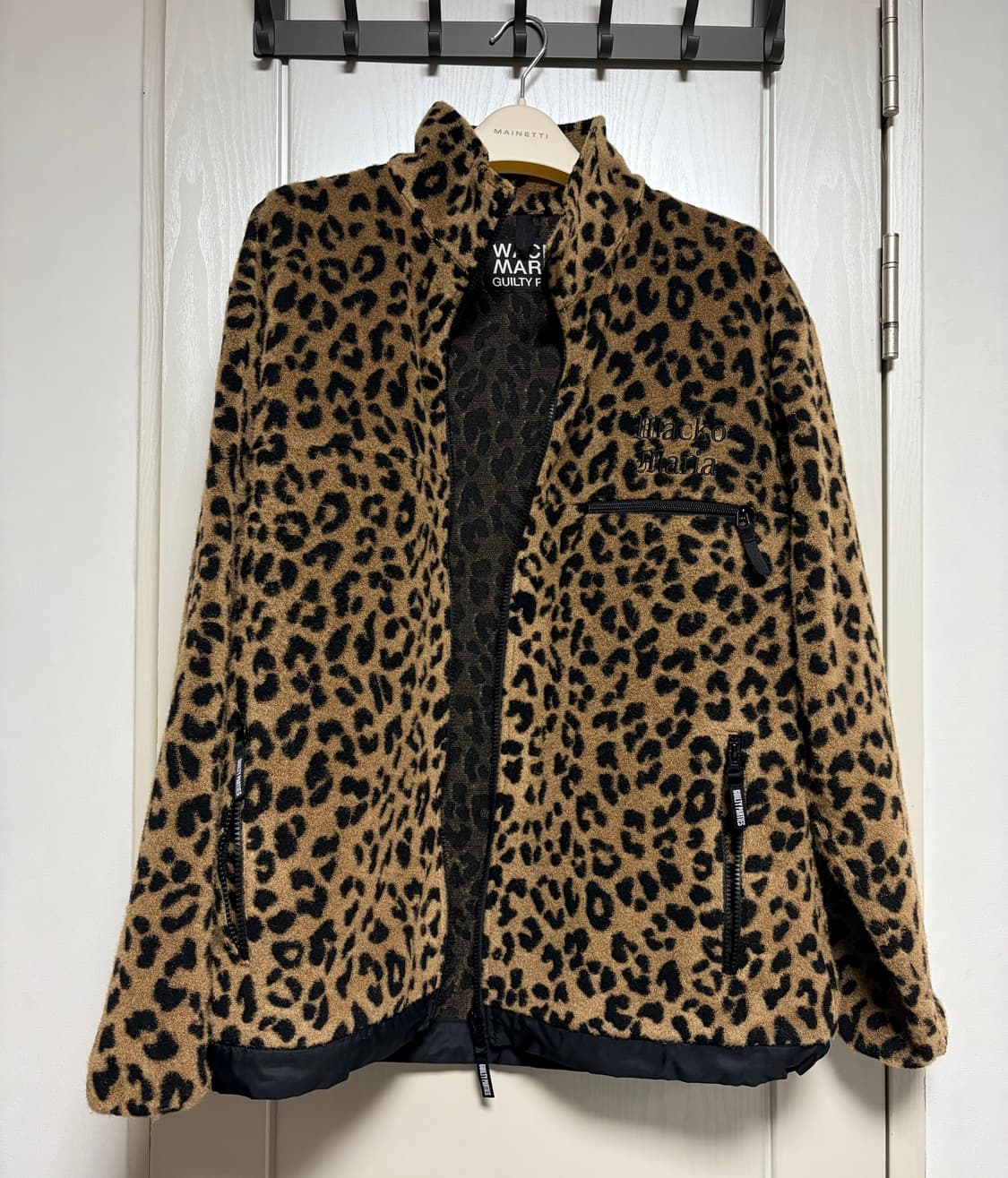 와코마리아 레오파드 후리스 m 상품이미지2